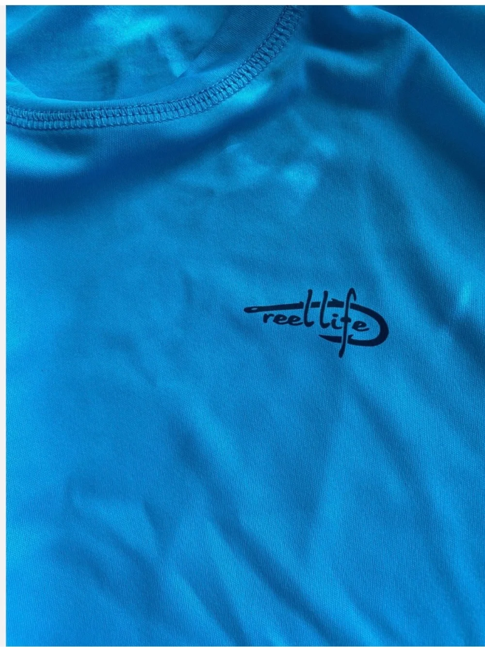 Men's Zeroxposur Blue Swim Shorts + Reel Life Blue Sun Protection Shirt XL